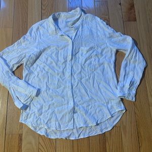 Rails white button down